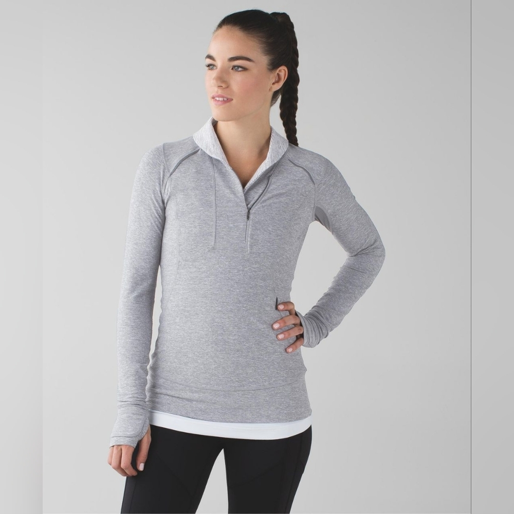 Lululemon Think Fast Pullover Size 8
